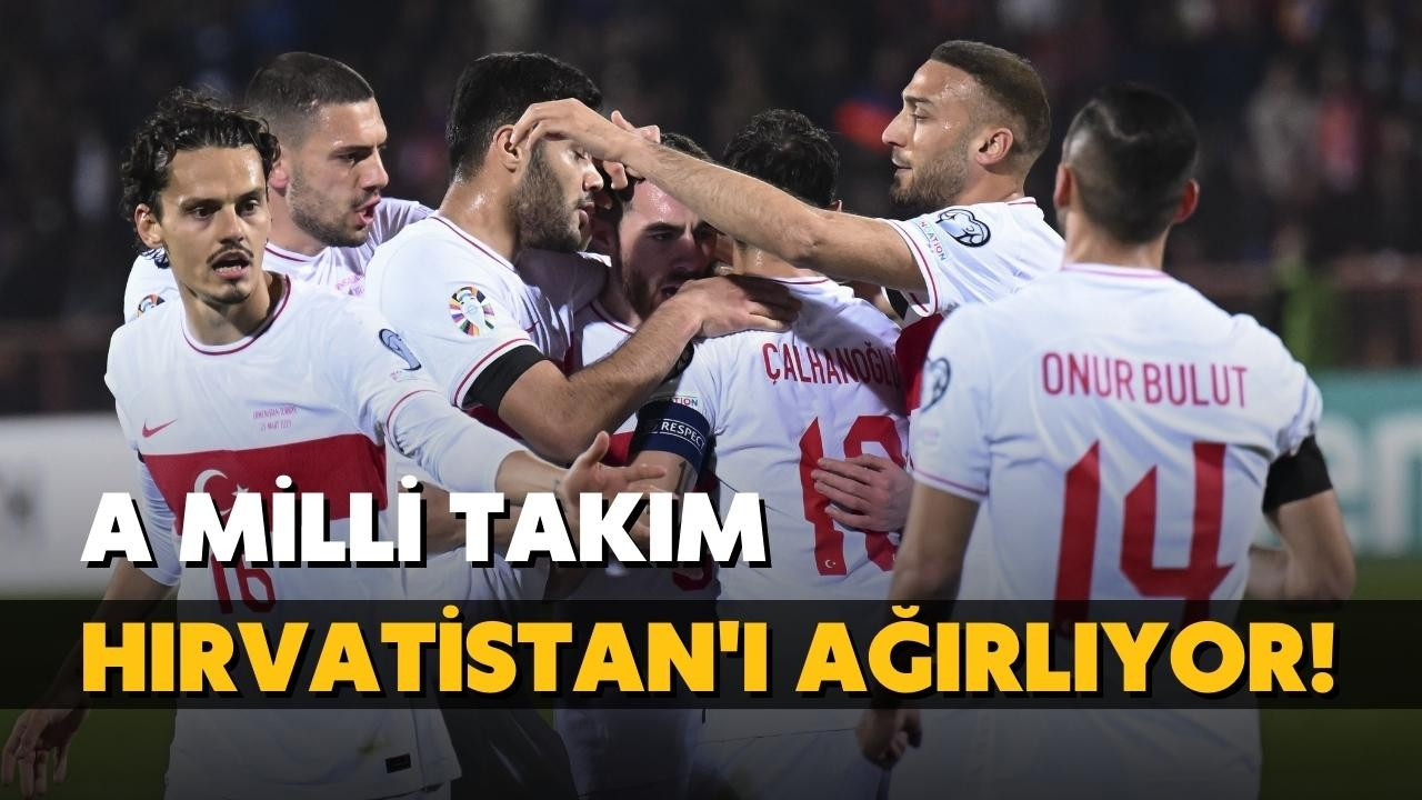 A Milli Takım, 2'de 2 istiyor! Rakip Hırvatistan