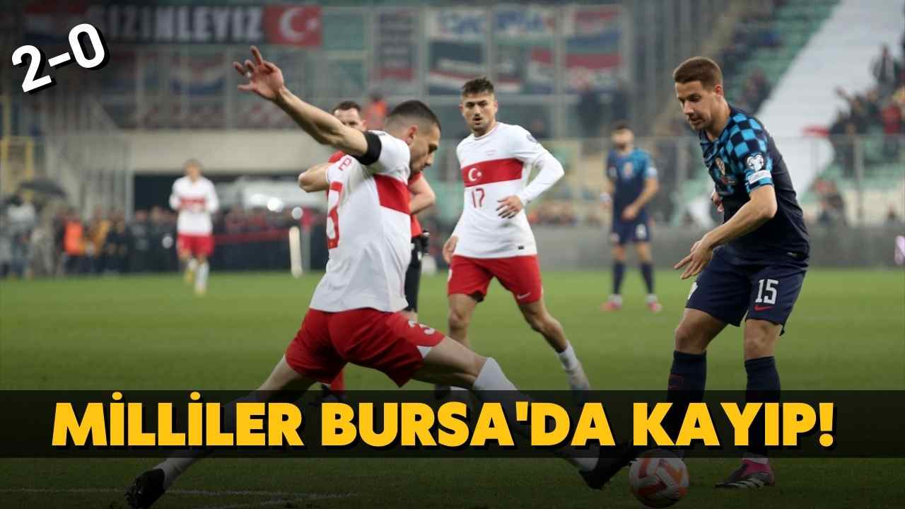 Milliler Bursa'da kayıp!