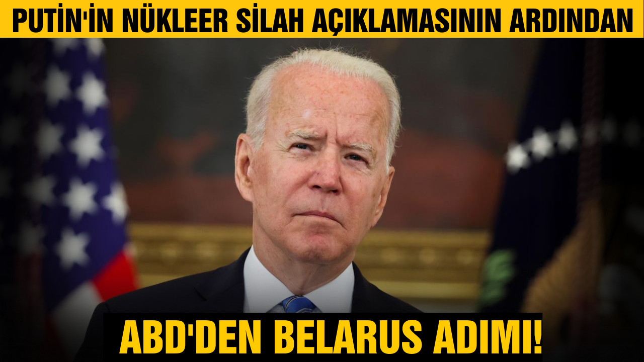 ABD'den Belarus adımı!