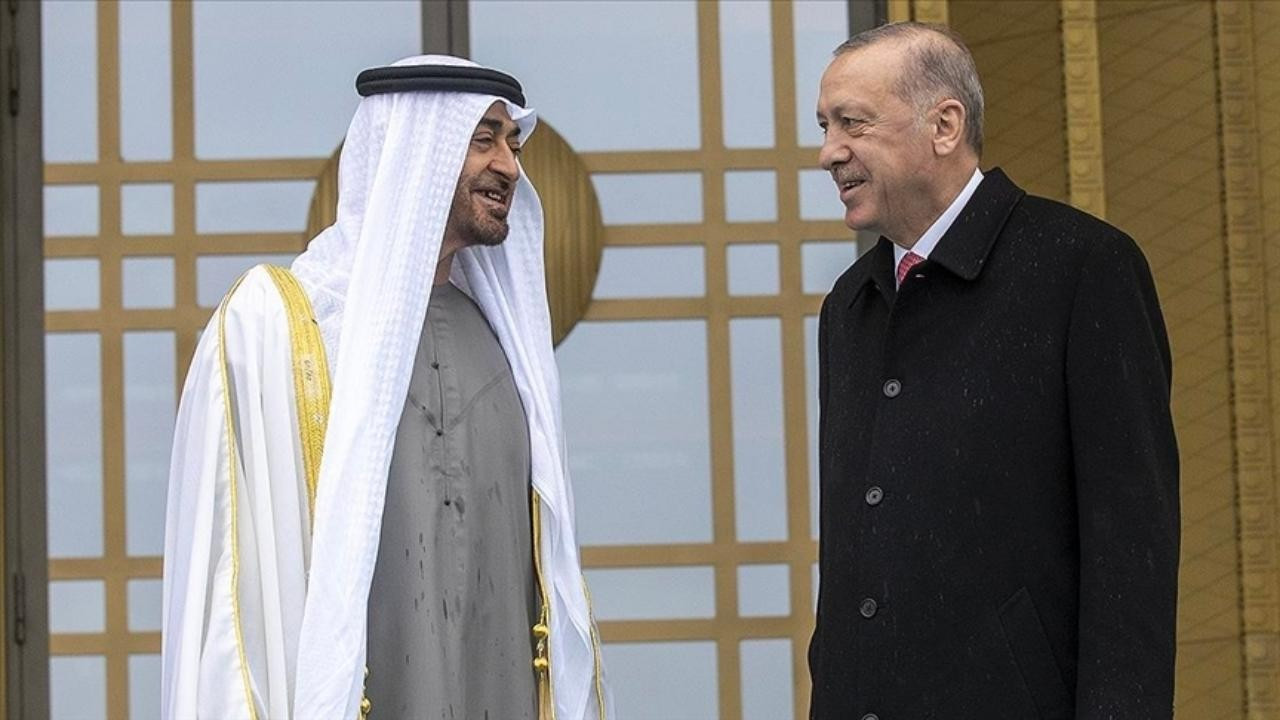 Erdoğan, Bin Zayed ile görüştü