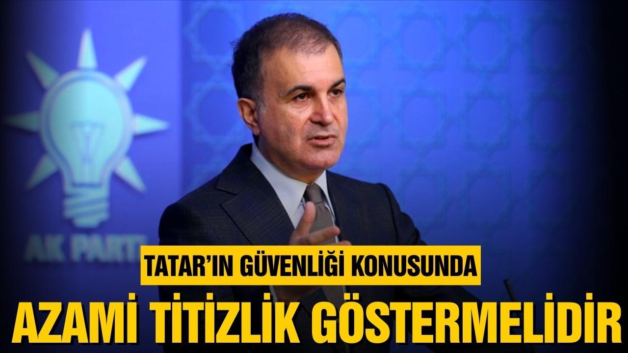 Türkiye'den Tatar saldırısına tepki!
