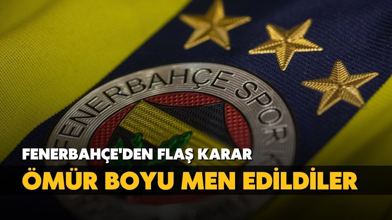 Fenerbahçe'den flaş karar!