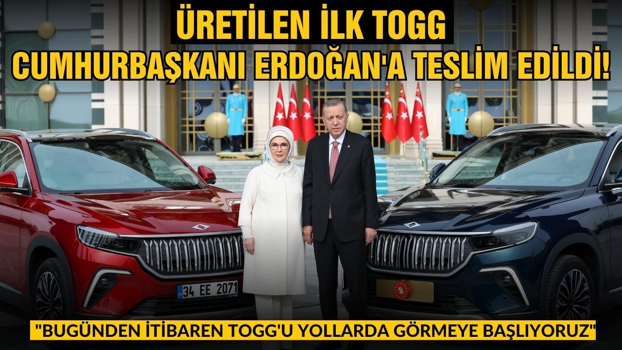 Cumhurbaşkanı Erdoğan'dan Togg açıklaması