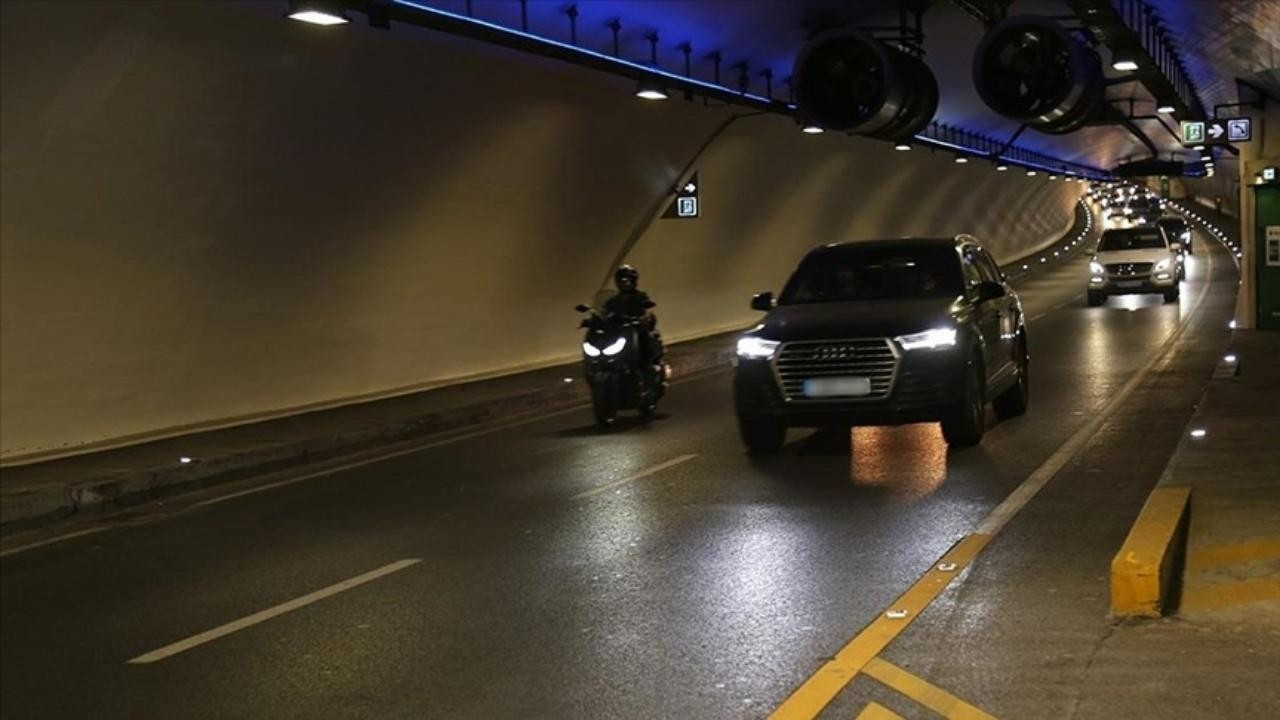 Avrasya Tüneli'ndeki trafik kazası