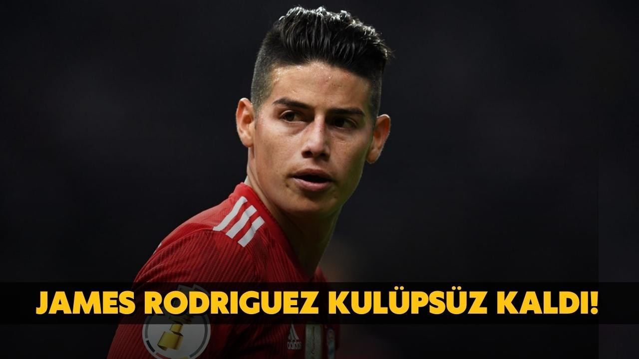 James Rodriguez kulüpsüz kaldı!