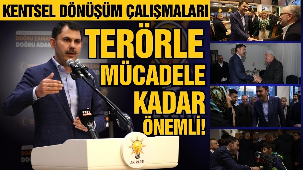 Bakan Kurum: "İstanbul'da imar sorunları çözülüyor