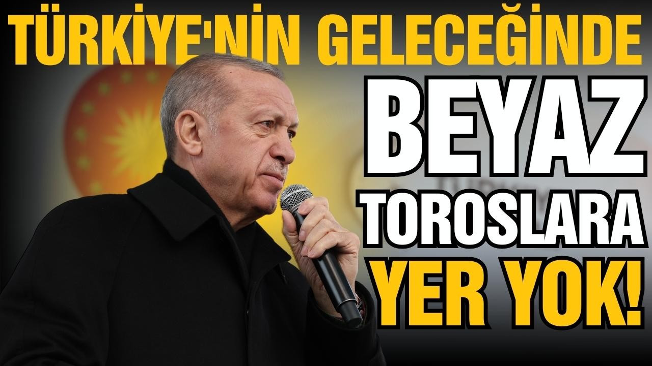 Erdoğan: "Tek derdimiz bu ülkedir"