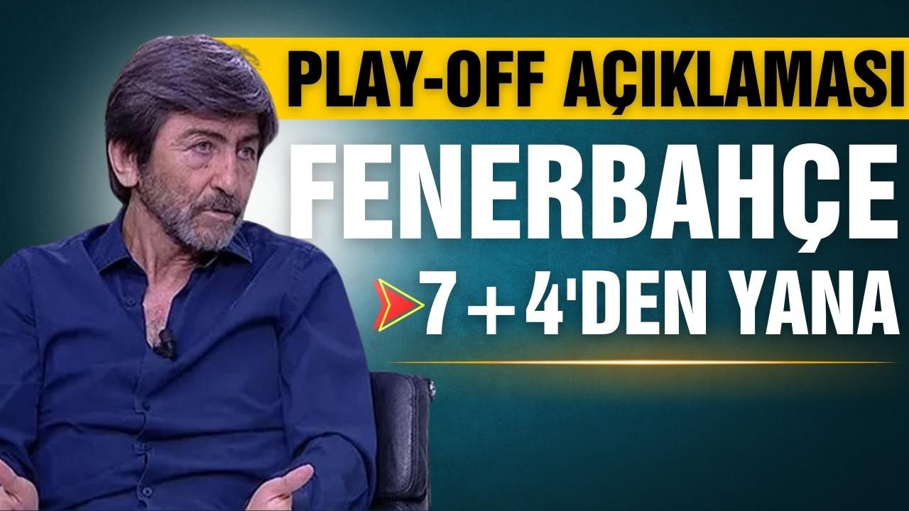 Rıdvan Dilmen'den play-off açıklaması!