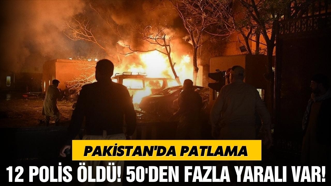 Pakistan'da patlama: 12 can kaybı