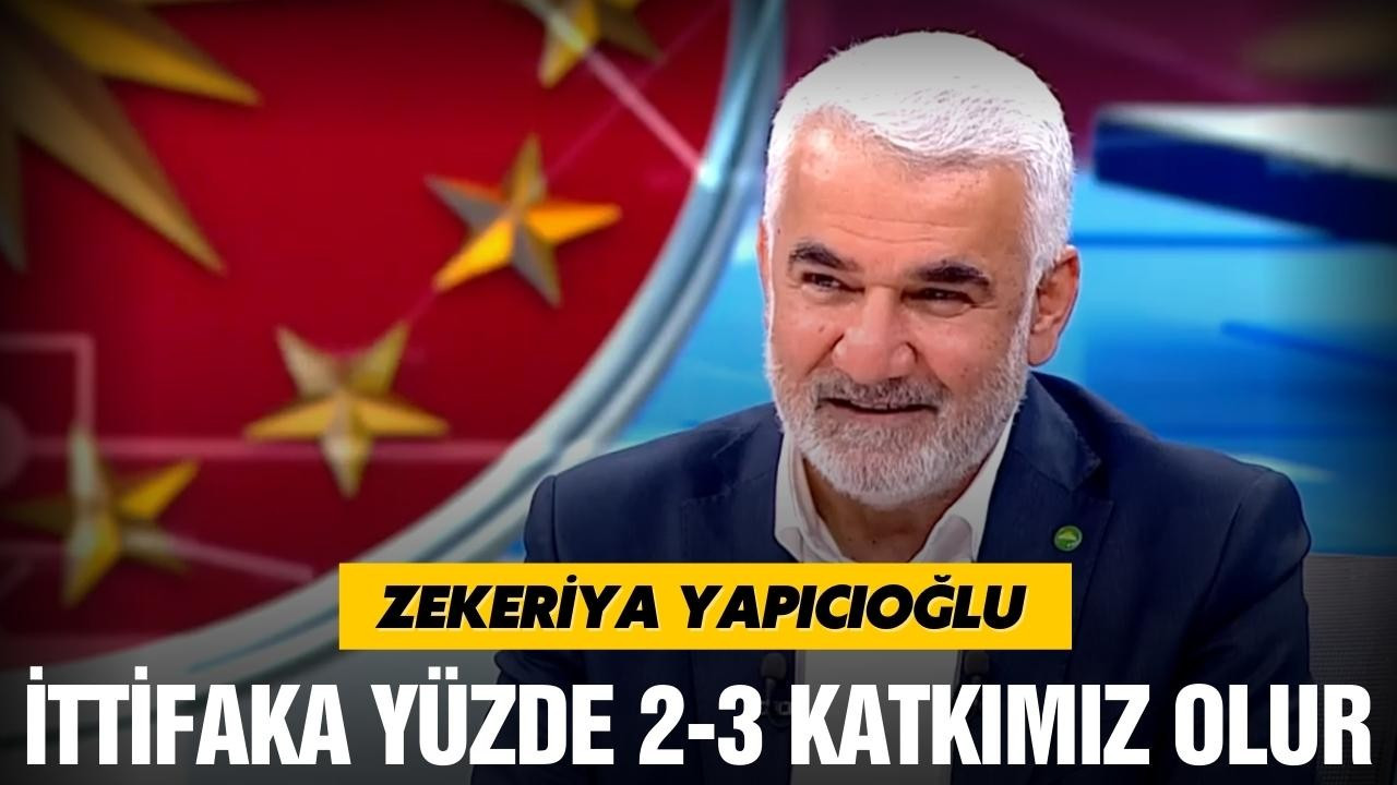 Zekeriya Yapıcıoğlu açıklamalarda bulunuyor!