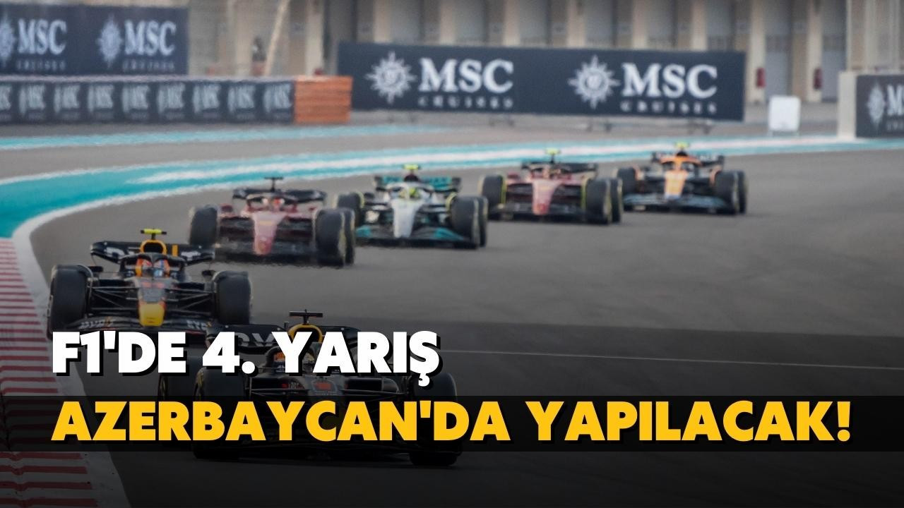 Formula 1'de sezonun 4. yarışı Azerbaycan'da!