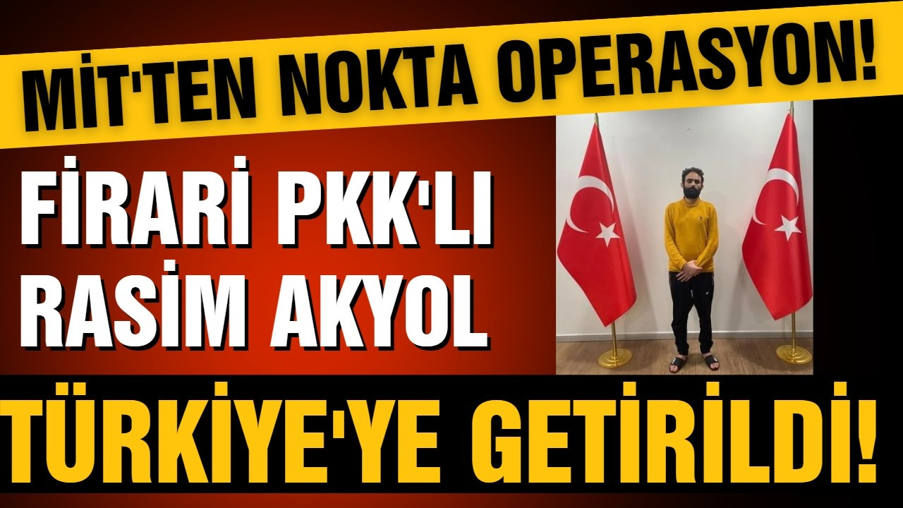 MİT'ten nokta operasyon! Türkiye'ye getirildi