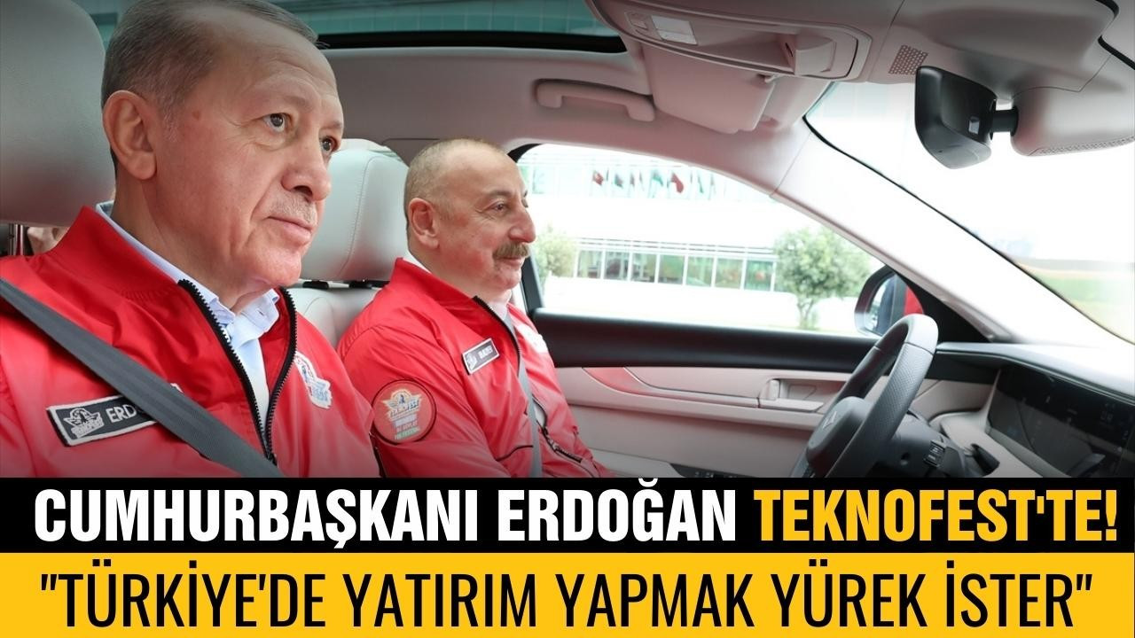 Cumhurbaşkanı Erdoğan TEKNOFEST'te