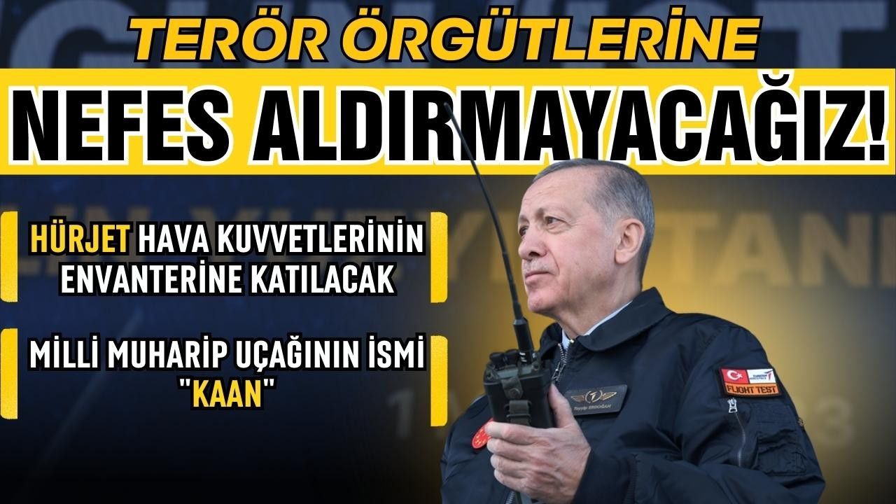 Erdoğan: "Terör örgütlerine nefes aldırmayacağız"