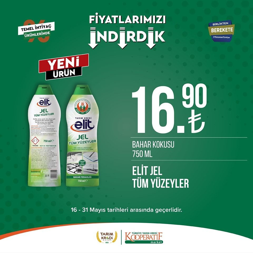 Tarım Kredi Kooperatifi Market'ten yeni indirim! - Sayfa 36