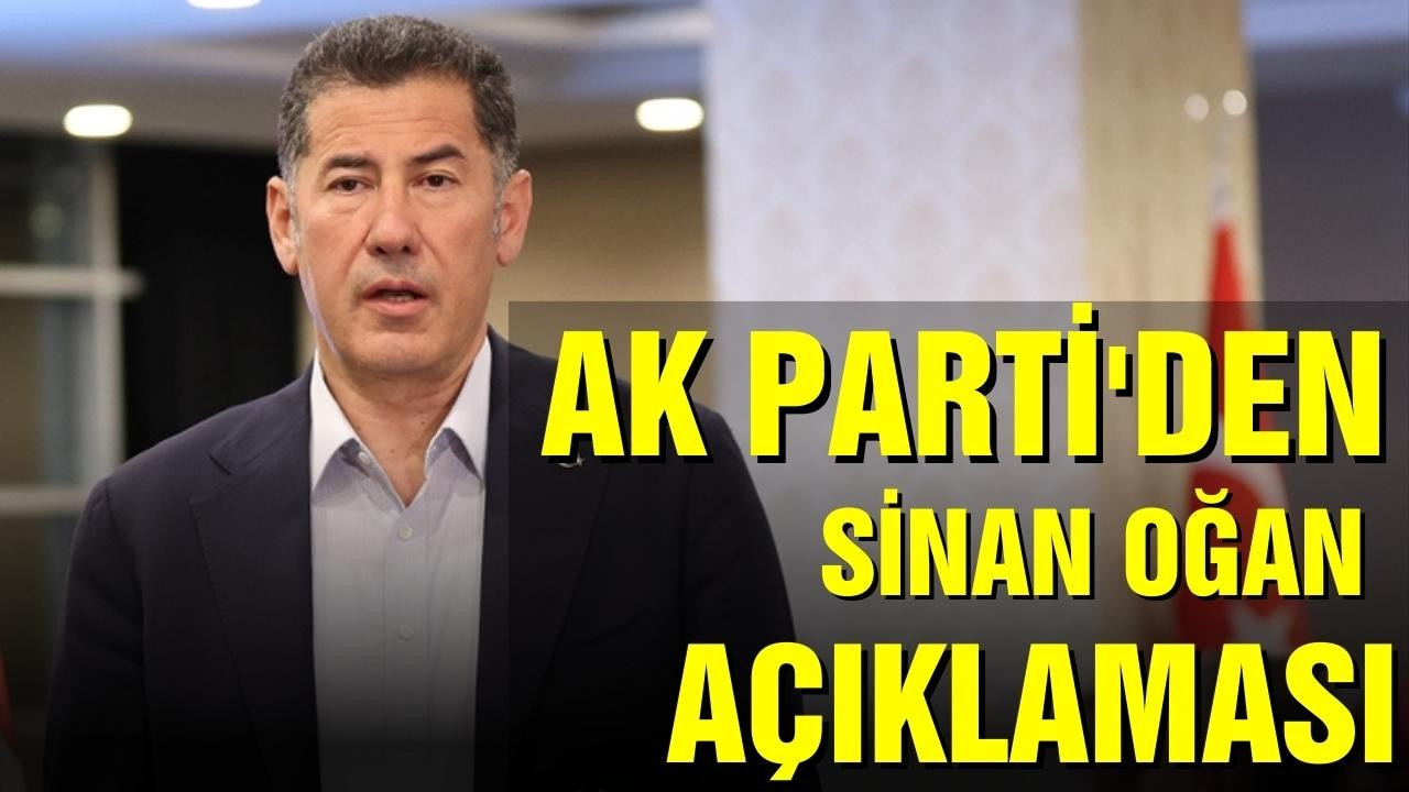 AK Parti'den Oğan'la ilgili ittifak açıklaması!