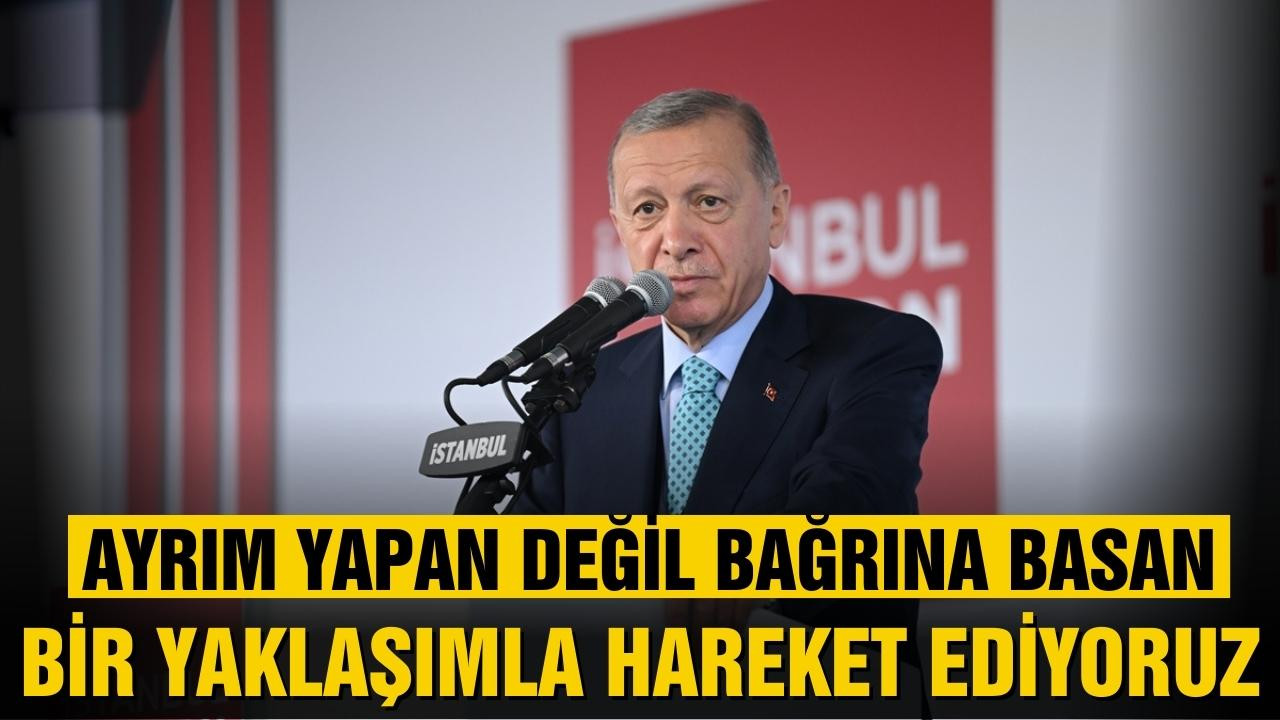 Cumhurbaşkanı Erdoğan, açıklamalarda bulundu!