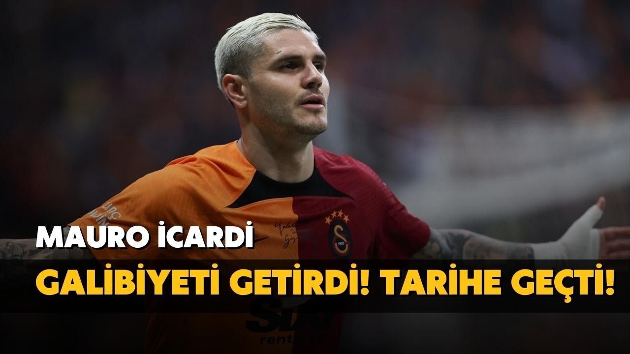 Icardi Galatasaray'a galibiyeti getirdi!