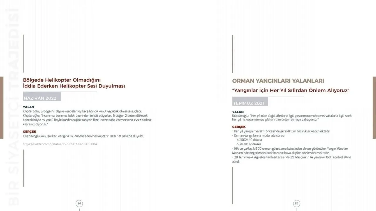 Kılıçdaroğlu'nun yalanları sayfa sayfa kitap oldu!