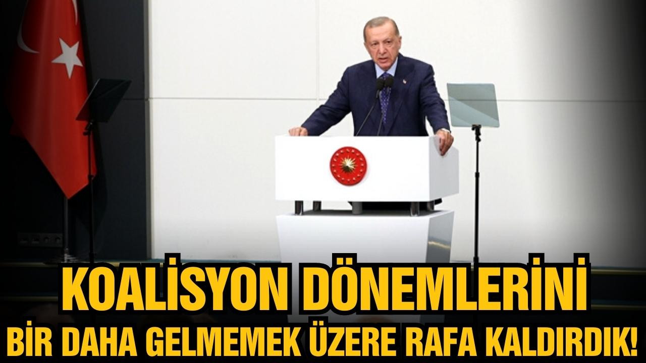 Erdoğan: "Geriye gidişe izin vermeyeceğiz"