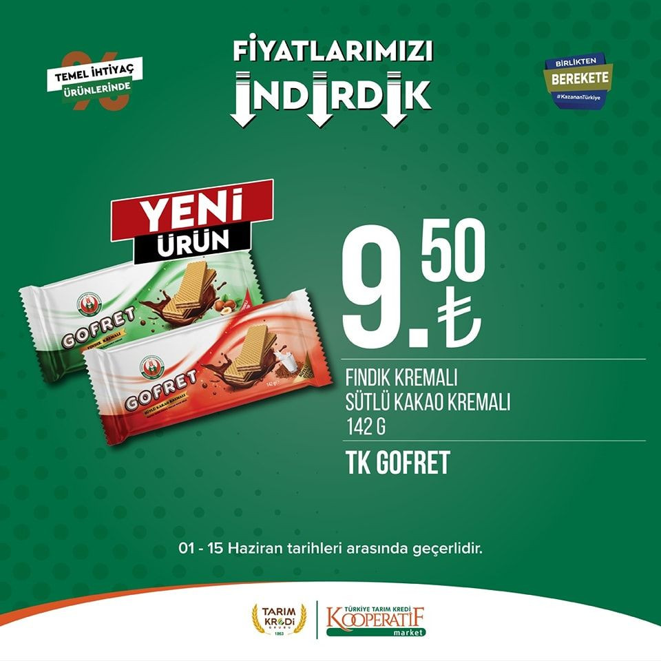 Tarım Kredi Kooperatifi Market'ten birçok üründe yeni indirim! - Sayfa 22