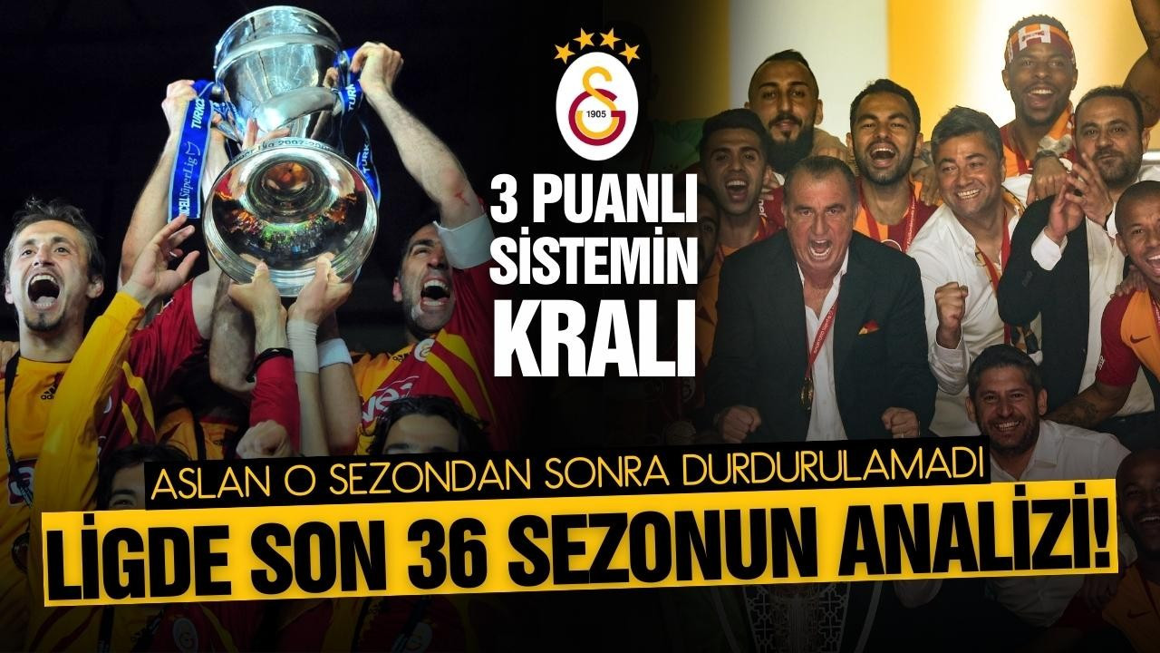 3 puanlı sisteme Galatasaray damgasını vurdu!