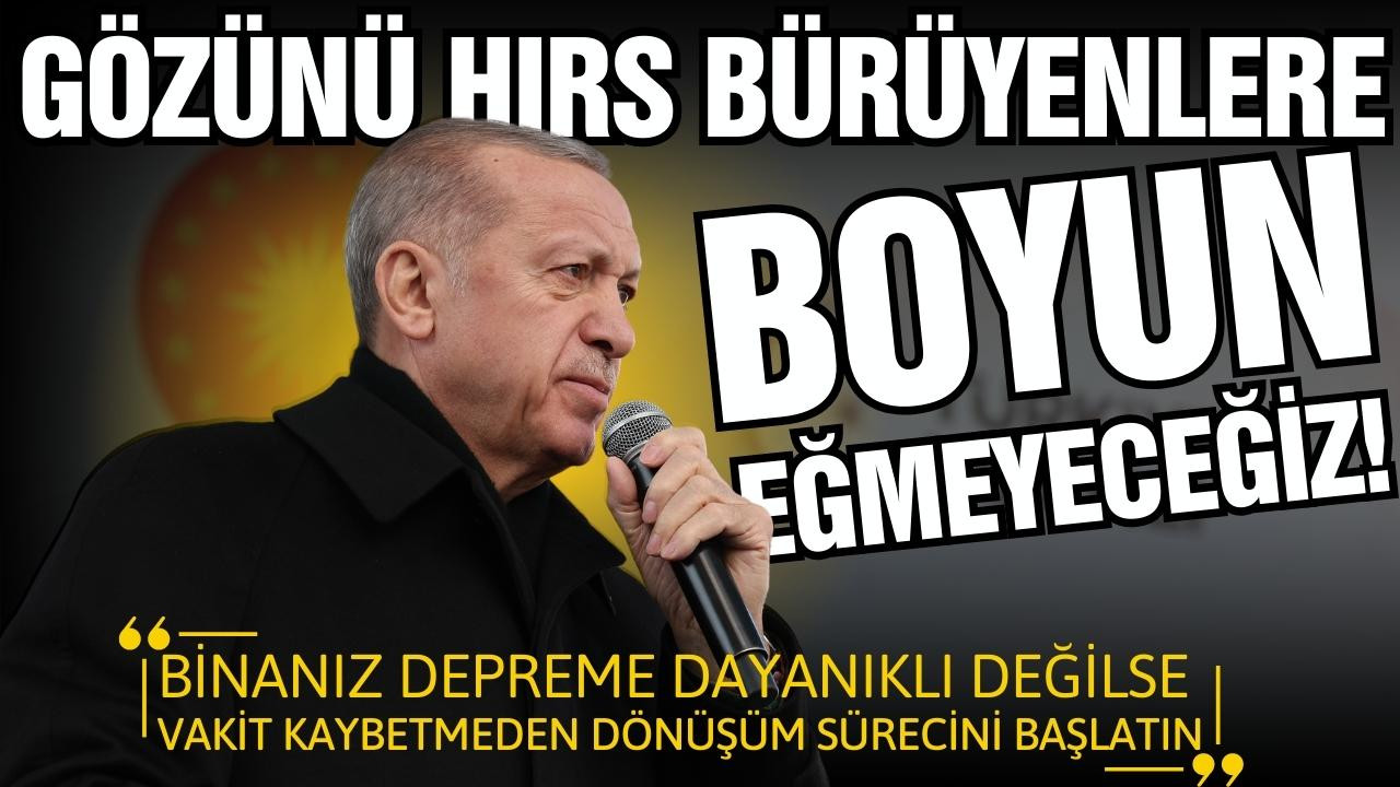 Cumhurbaşkanı Erdoğan, açıklamalarda bulundu!