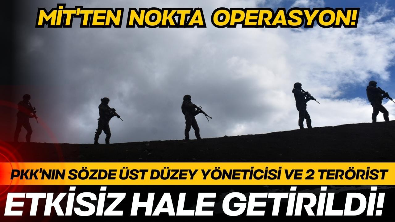 MİT'ten nokta operasyon!