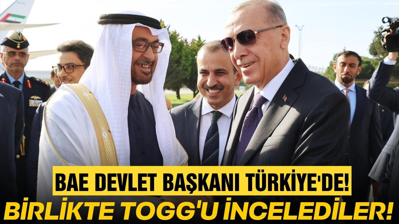 Erdoğan, BAE Lideri Al Nahyan ile görüştü