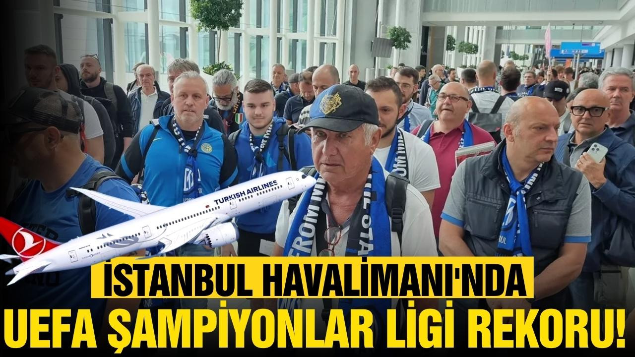 İstanbul Havalimanı'nda uçuş rekoru!