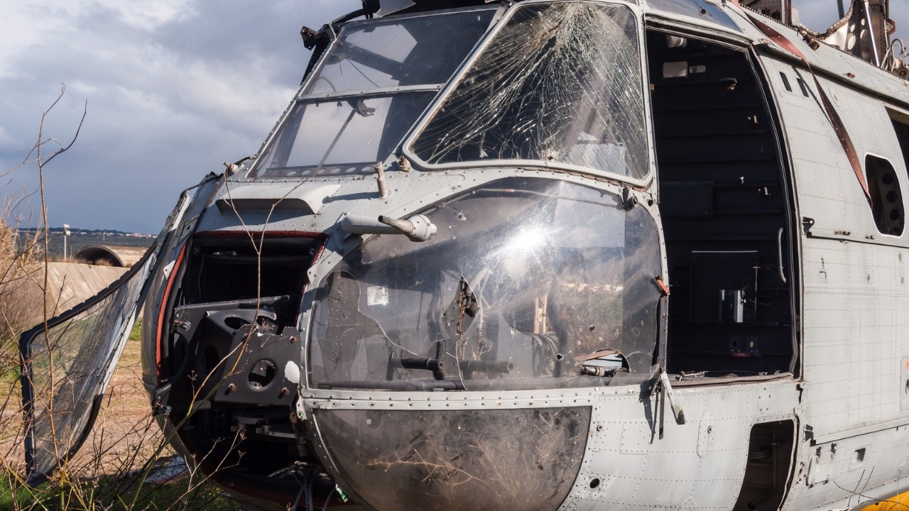 Suriye'nin kuzeyinde helikopter düştü! 22 yaralı