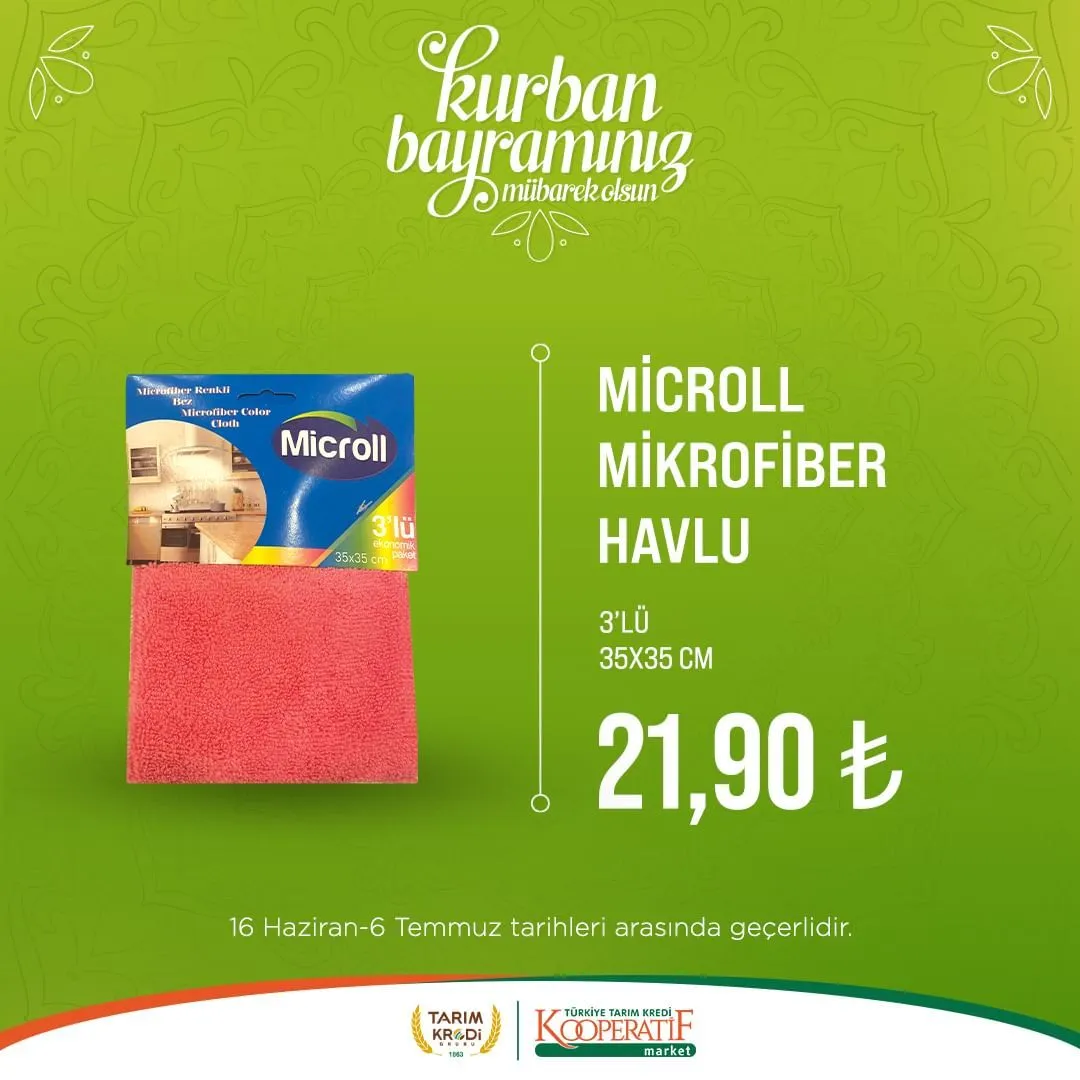 Tarım Kredi Market'ten bayram indirimi!