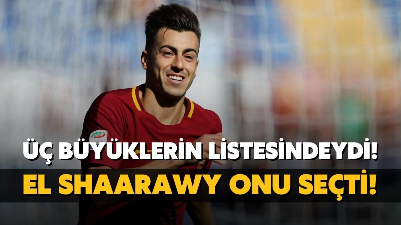 Üç büyükler peşindeydi! El Shaarawy onu seçti!