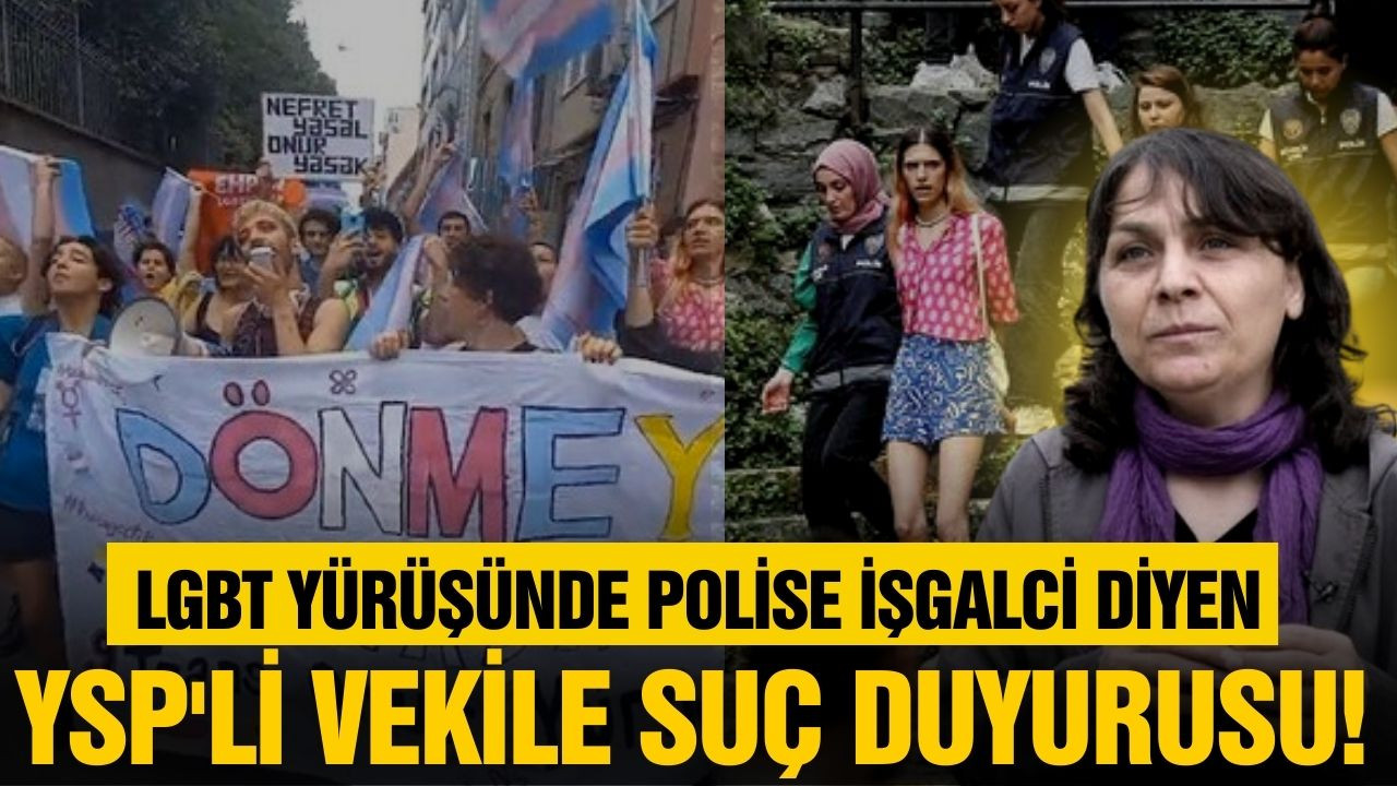 Polise "işgalci" demişti, EGM harekete geçti.