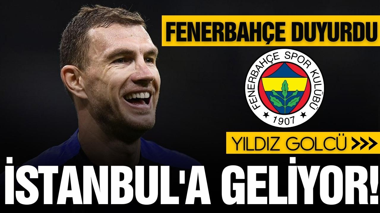Fenerbahçe açıkladı: Dzeko, İstanbul'a geliyor!