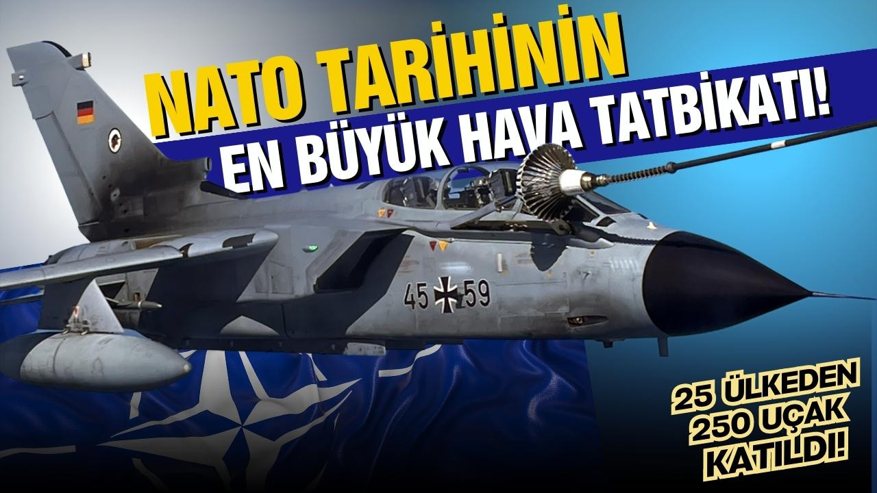 NATO tarihinin en büyük hava tatbikatında son!
