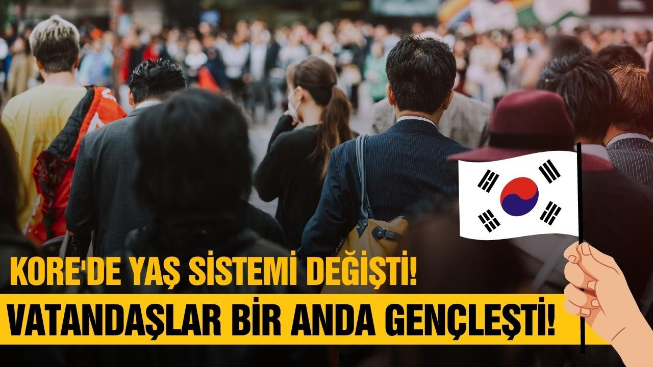 Güney Kore'de yaş sistemi değişti!