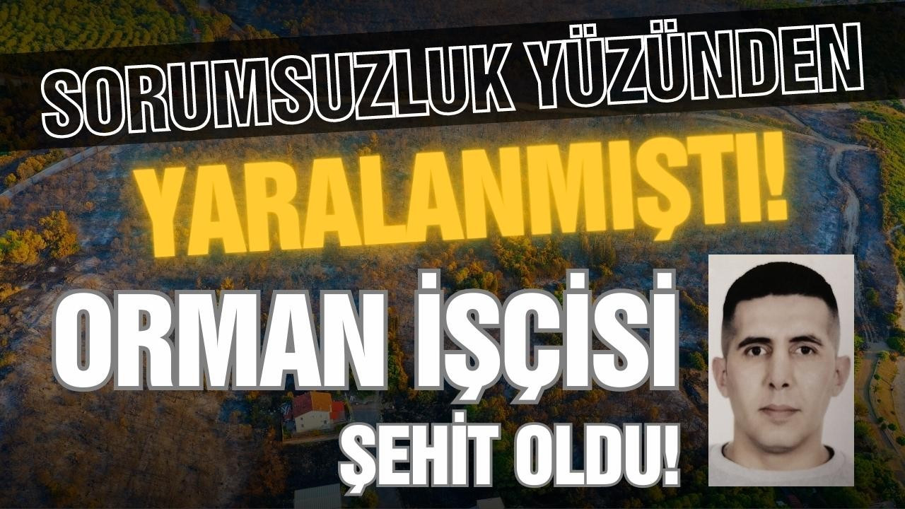 İzmir'de orman yangını: 1 kişi şehit oldu!