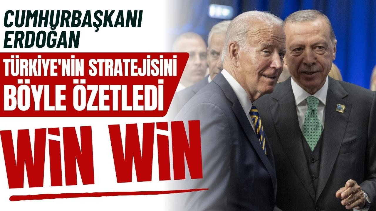 Erdoğan formülü açıkladı: Kazan-kazan!
