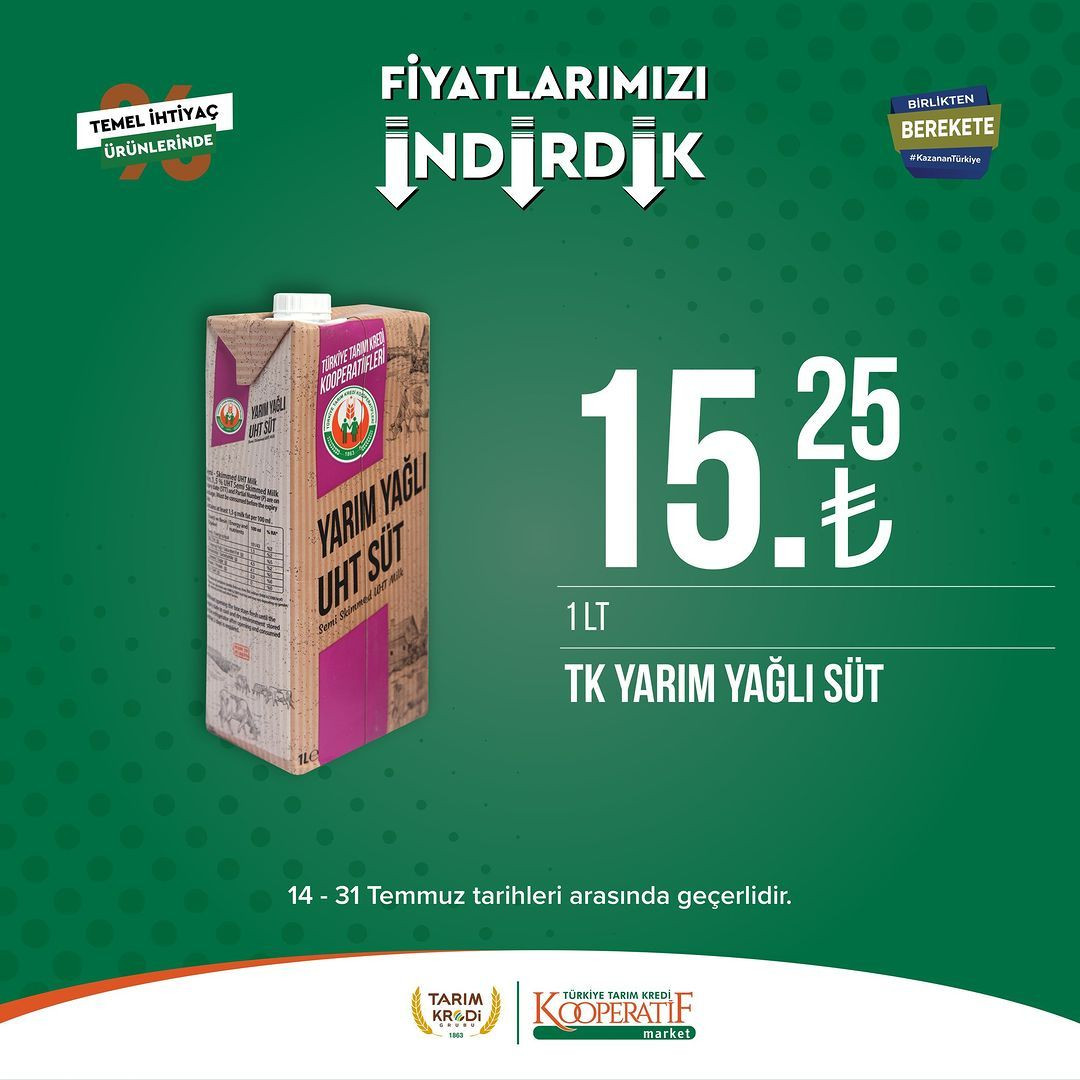 Tarım Kredi Market'ten temel ihtiyaç ürünlerinde büyük indirim! - Sayfa 18