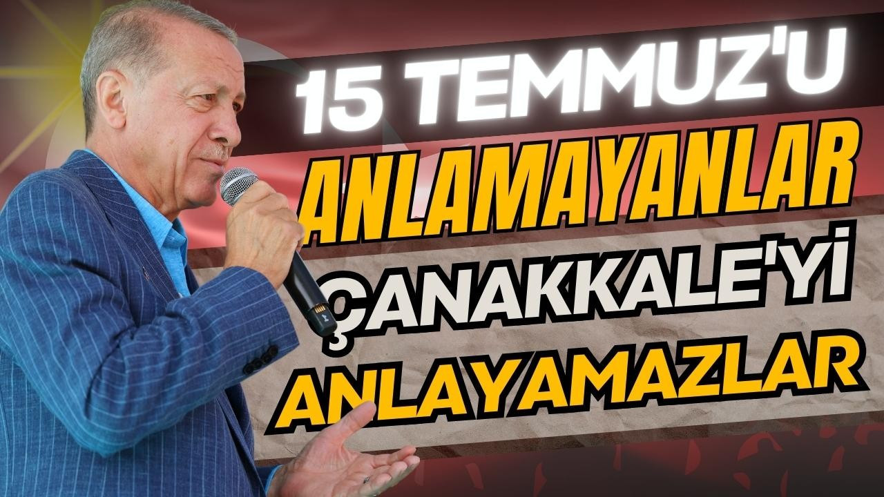 Cumhurbaşkanı Erdoğan açıklamalarda bulundu!