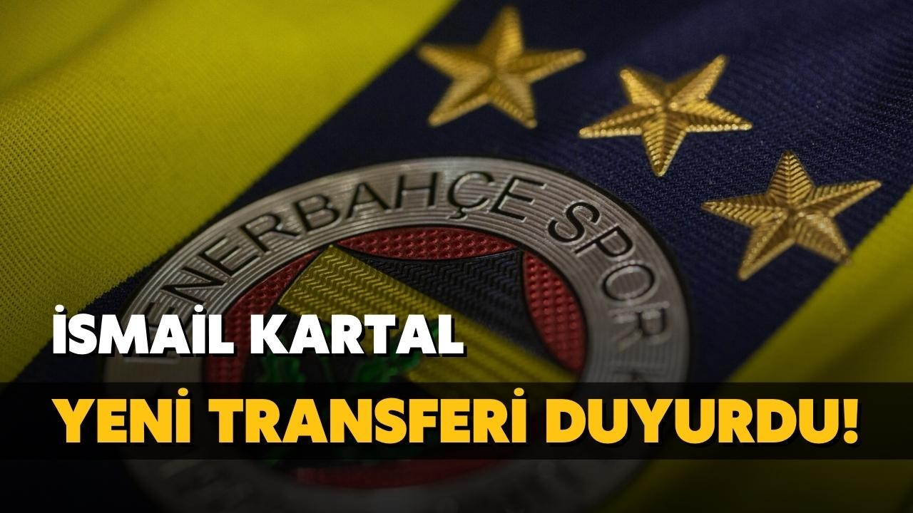 İsmail Kartal yeni transferi duyurdu: Anlaştık