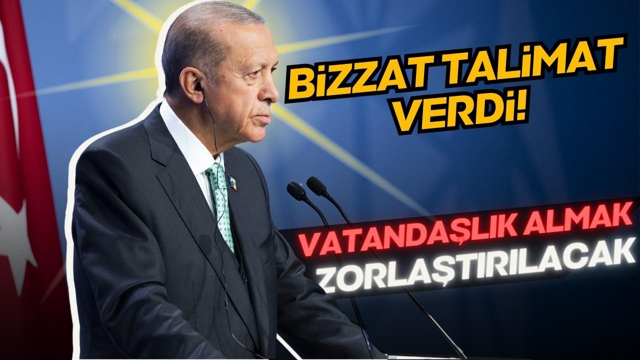Erdoğan'dan kaçak göç talimatı!