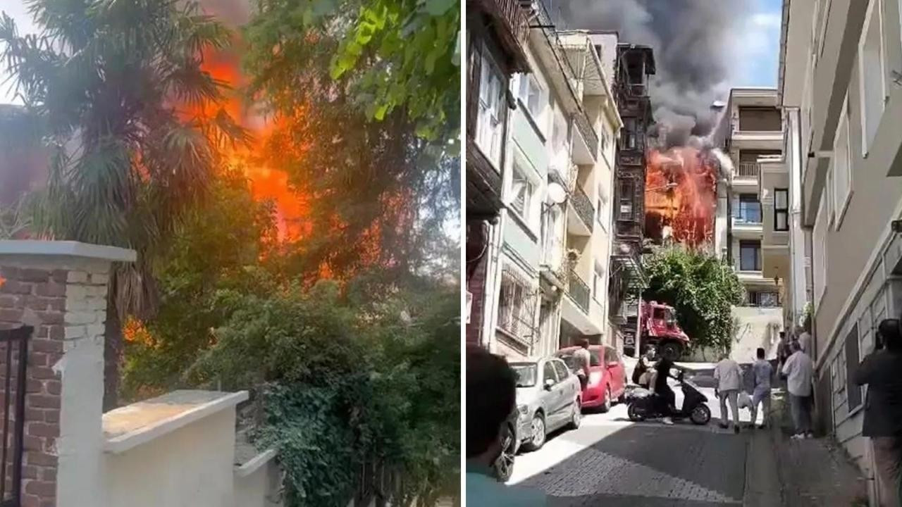 İstanbul'da yangın!