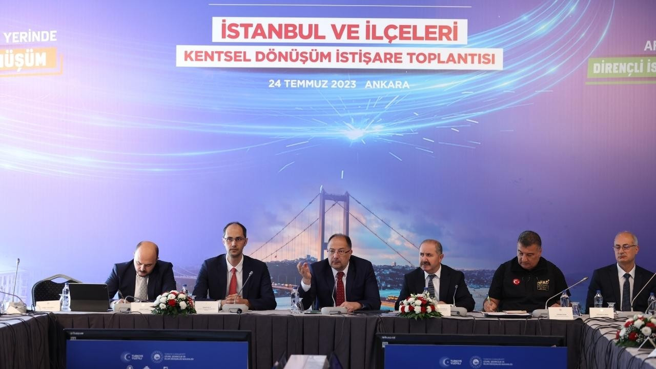 İstanbul'un dönüşümü için ilk adım atıldı!