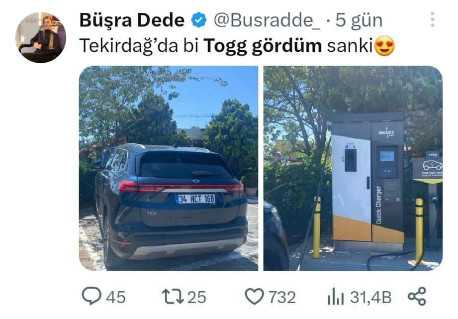 Trafikteki Togg'ların sayısı giderek artıyor - Sayfa 15