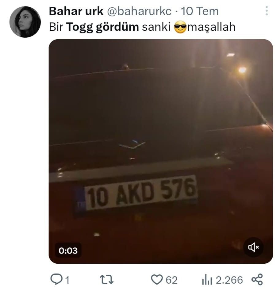 Trafikteki Togg'ların sayısı giderek artıyor - Sayfa 22