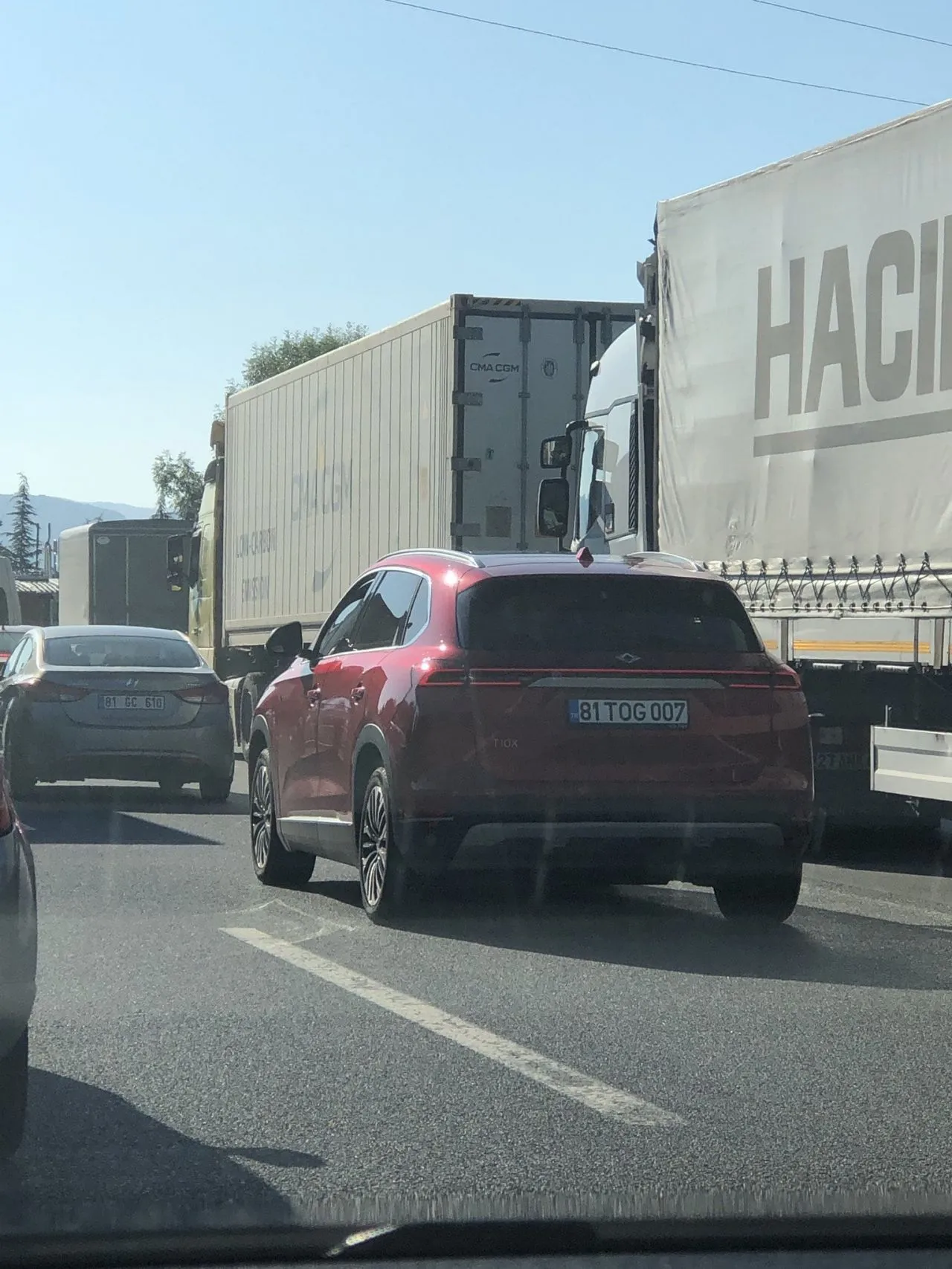 Trafikteki Togg'ların sayısı giderek artıyor