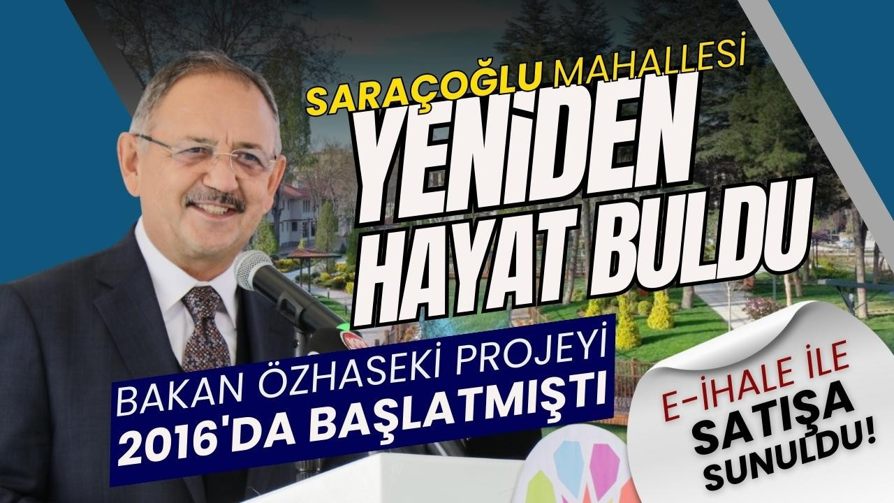 Tarihi Saraçoğlu Mahallesi yeniden hayat buldu