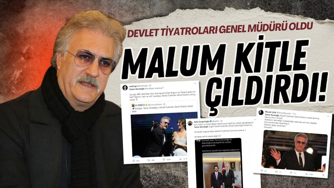Tamer Karadağlı'ya sosyal medya tepkisi!